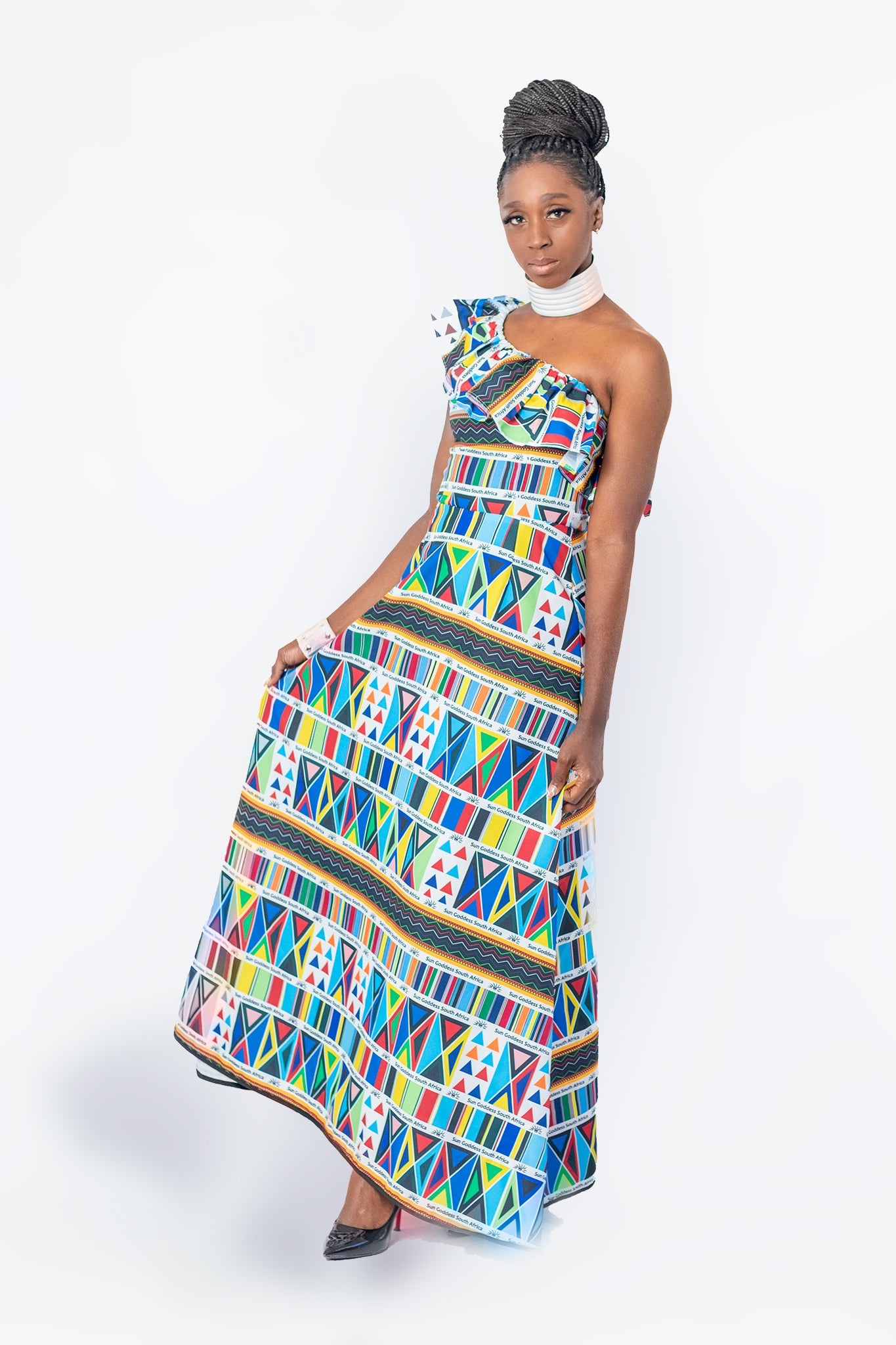 African sun dress on sale