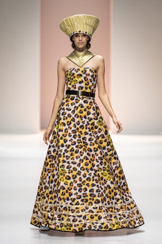 Leopard Print Ngwekazi Dress
