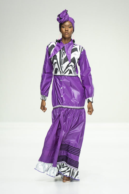 Mfusi Zebra Shirt-dress